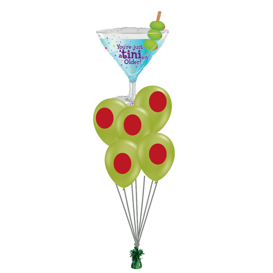 You're a 'tini Bit Older Adult Birthday Balloon (35 Inch)