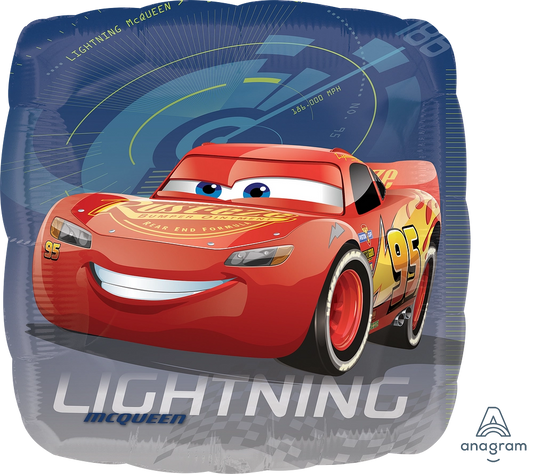 Lightning McQueen Cars 3 Double Sided Balloon (18 Inch)