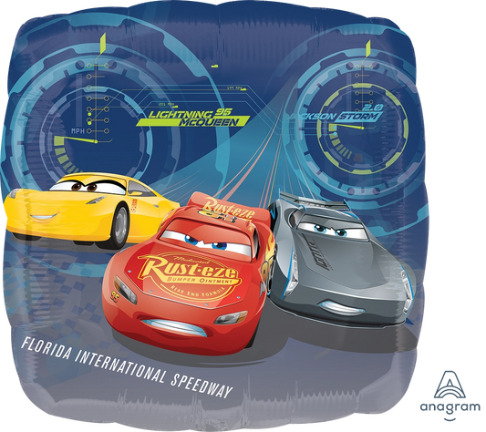 Lightning McQueen Cars 3 Double Sided Balloon (18 Inch)