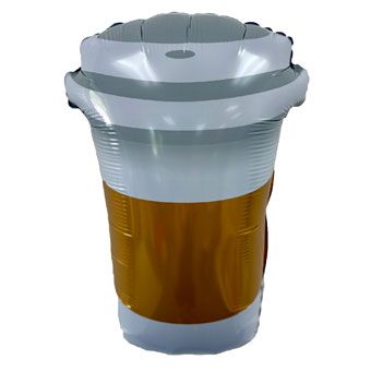 Minimal Coffee Cup Balloon