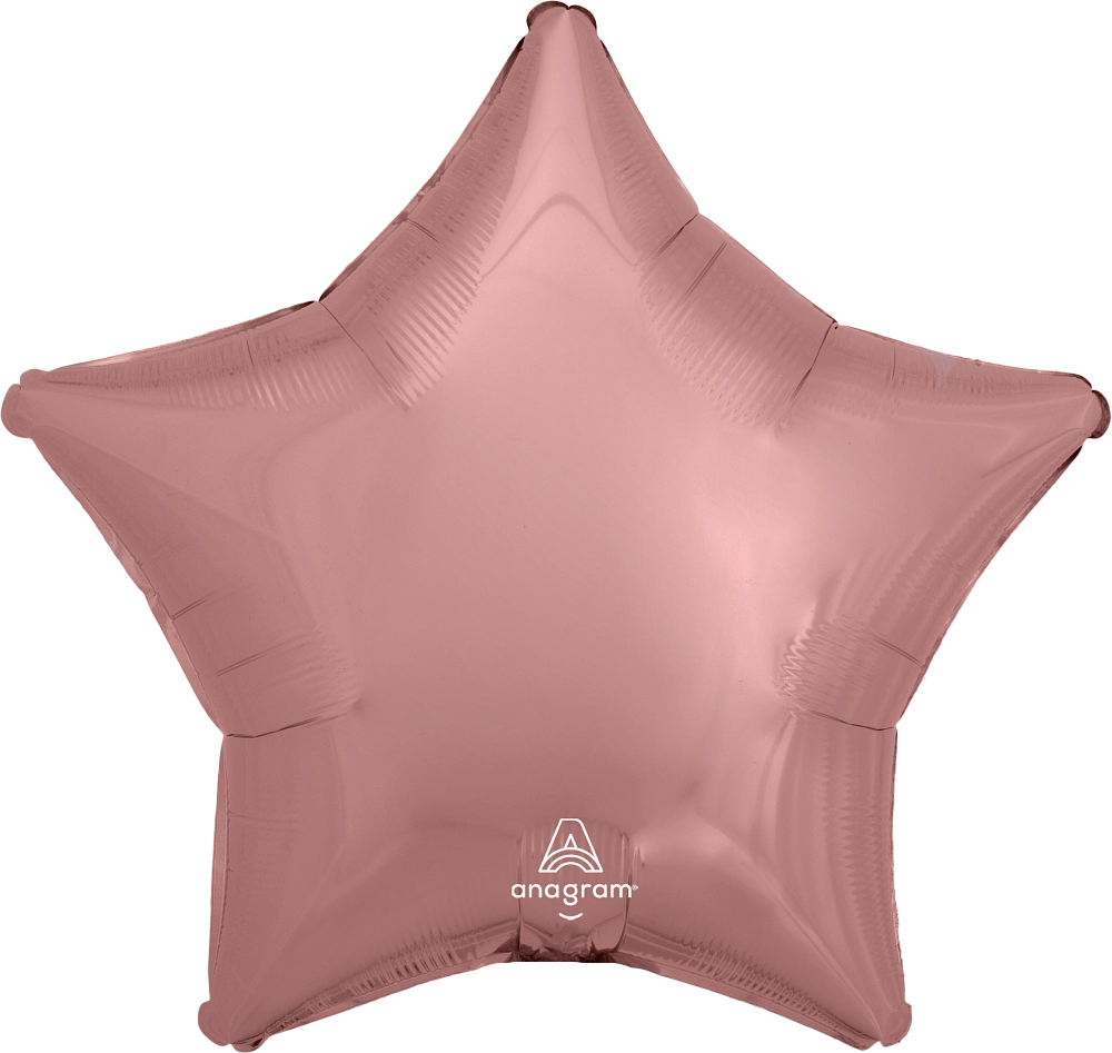 Rose Gold Star Foil Balloon (18 Inch)