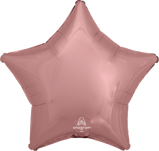 Rose Gold Star Foil Balloon (18 Inch)
