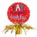 Yay It's Your Birthday Fringe Centerpiece