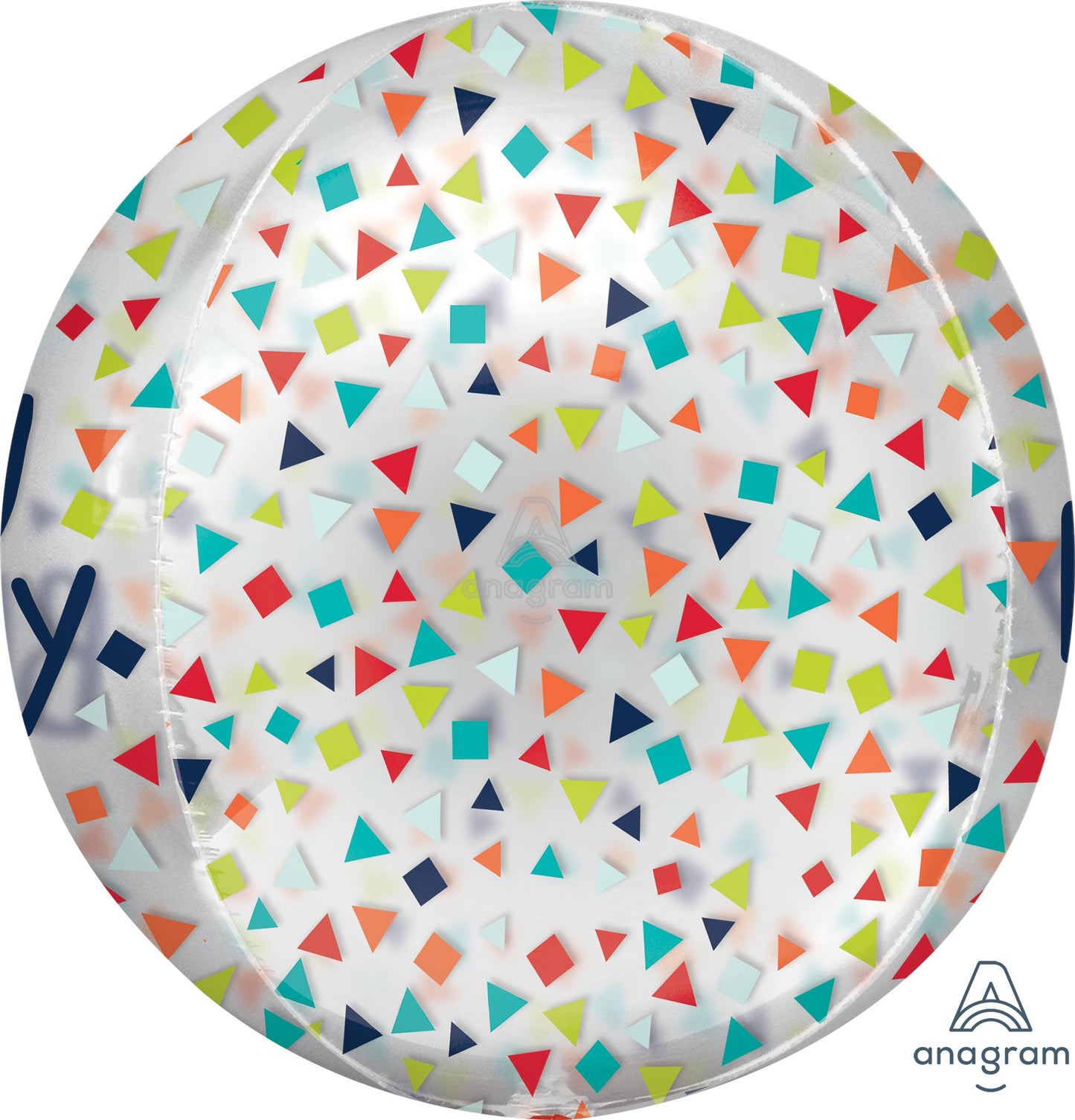 Happy Birthday Reason to Celebrate Orbz Balloon (16 Inch)