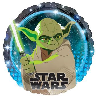 Small Yoda Star Wars Balloon