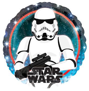 Small Storm Trooper Star Wars Balloon