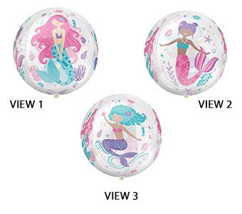 ORBZ SHIMMERING MERMAID CLEAR FILM