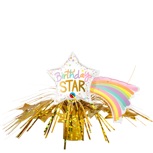 Birthday Star Mini Table Centerpiece