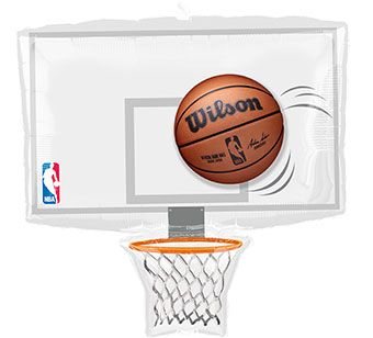 NBA Wilson Basketball Backboard Balloon (24 Inch)