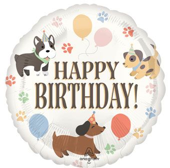 Pawsome Party Balloon (28 Inch)