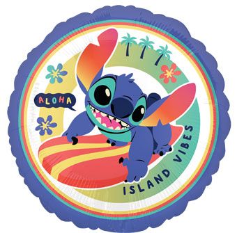 Stitch Aloha Balloon (18 Inch)