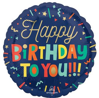 Happy Birthday To You Foil Balloon (18 Inch)