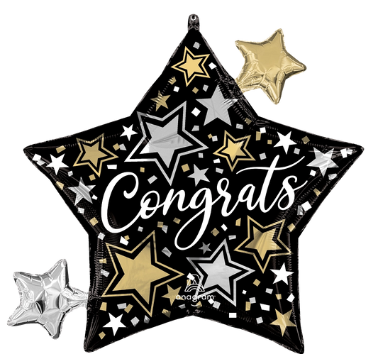Large Congrats Stars
