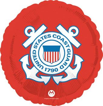 United States Coast Guard Military Foil Balloon