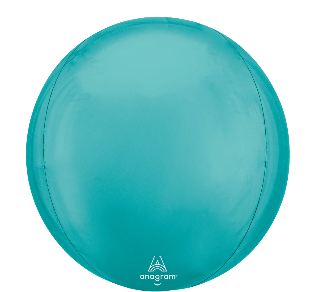 Vibrant Blue Orbz Balloon (15 Inch)