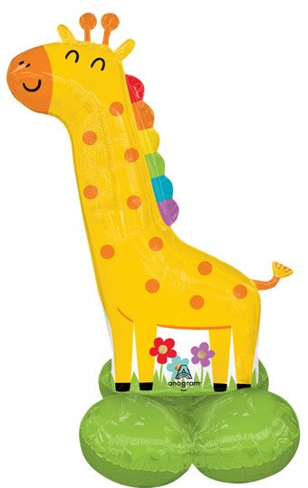 Baby Giraffe Airloonz Jr. Balloon (49 Inch)