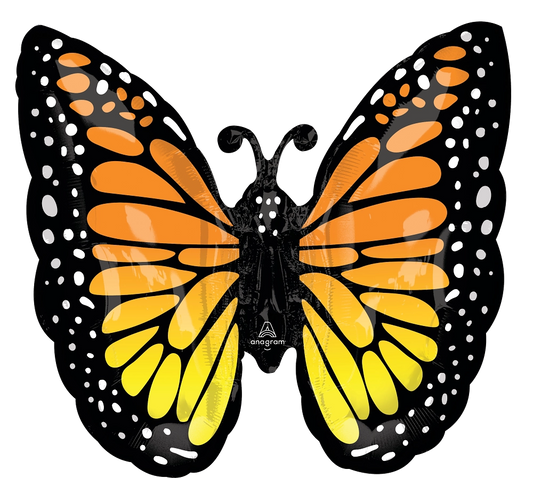 Monarch Orange Butterfly Balloon