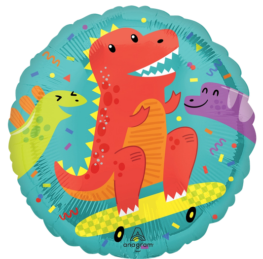 Cool Dinosaurs Foil Balloon (18 Inch)