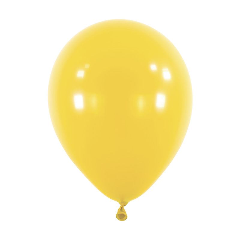 Mustard Yellow Latex Balloon (11 Inch)