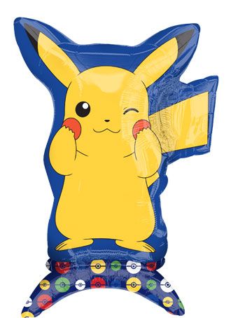 Medium Pikachu Pokémon Stand Up Table Balloon