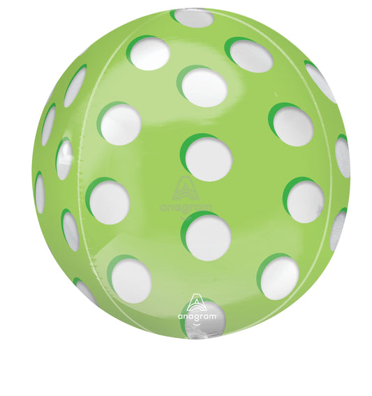 Pickleball Ball Orbz Foil Balloon (16 Inch)