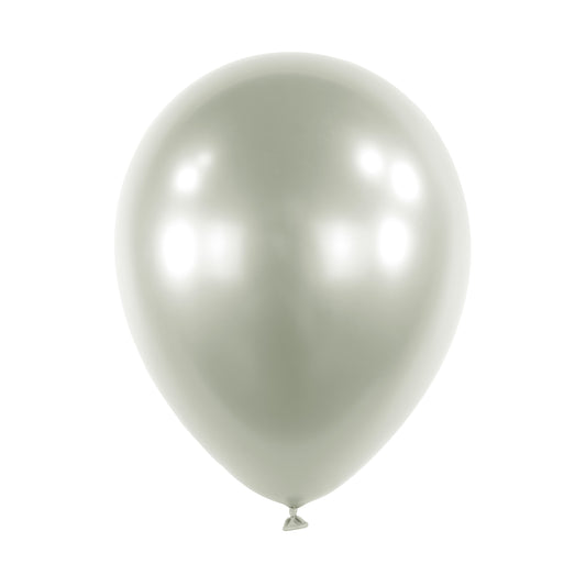 Silver Latex Balloon (11 Inch)