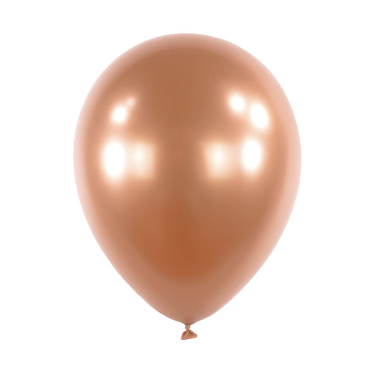 Satin Rose Gold Latex Balloon (11 Inch)