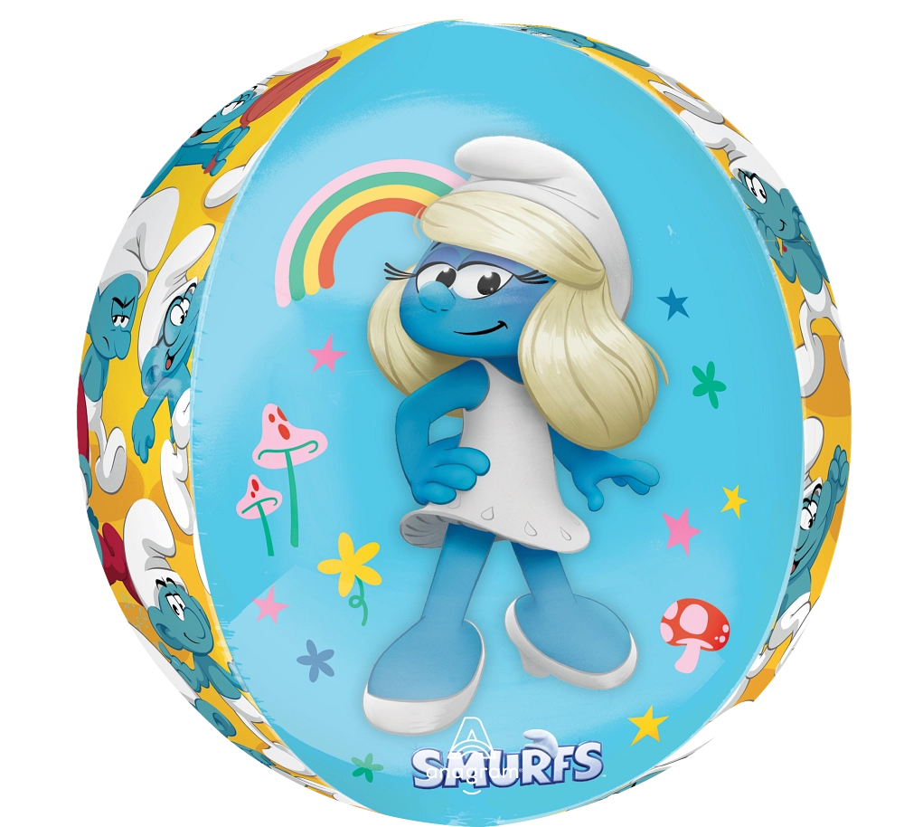 Smurfs Characters Orbz Balloon (15 Inch)