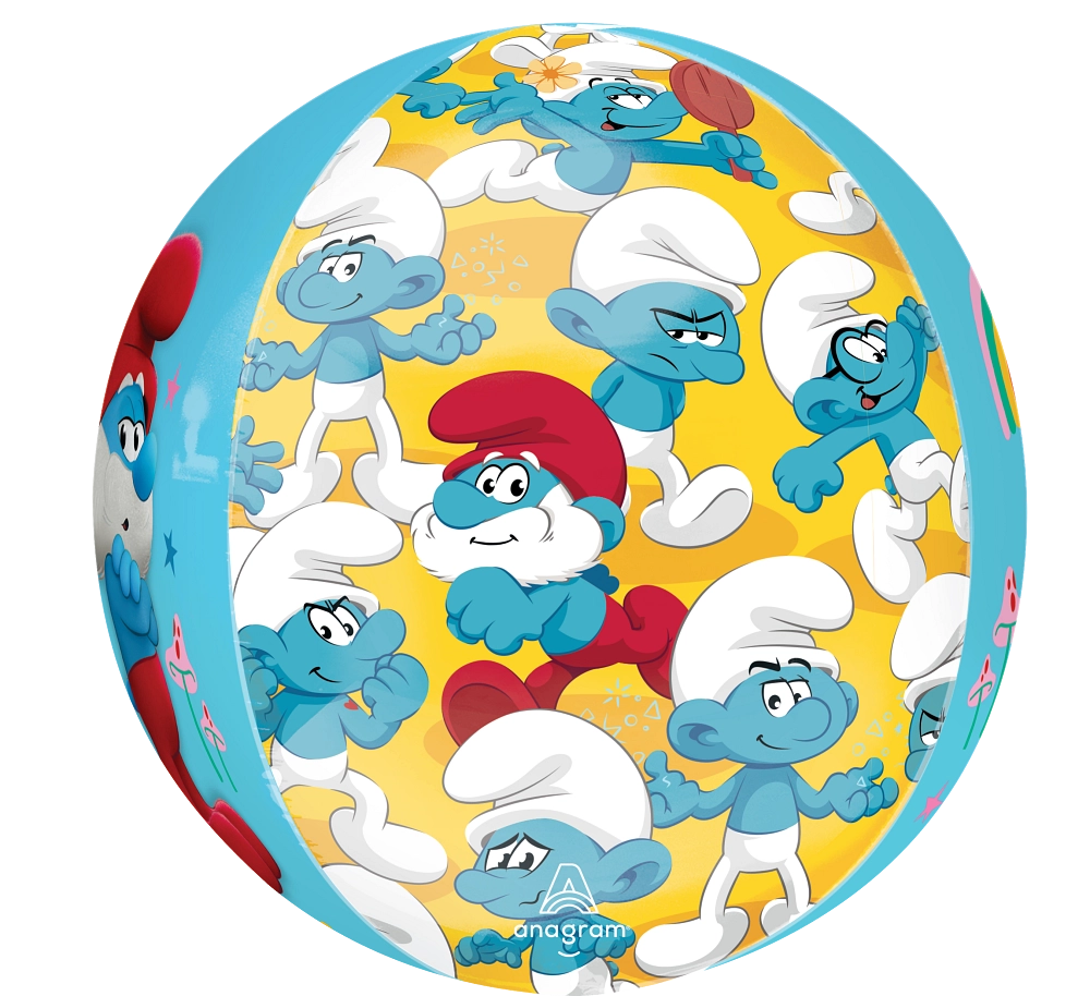 Smurfs Characters Orbz Balloon (15 Inch)