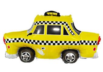 New York Taxi Cab Foil Balloon