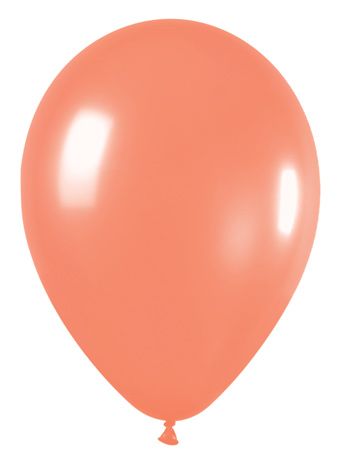 Neon Orange Latex Balloon (11 Inch)