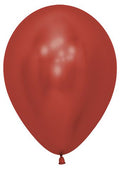 Satin Red Latex Balloon (11 Inch)