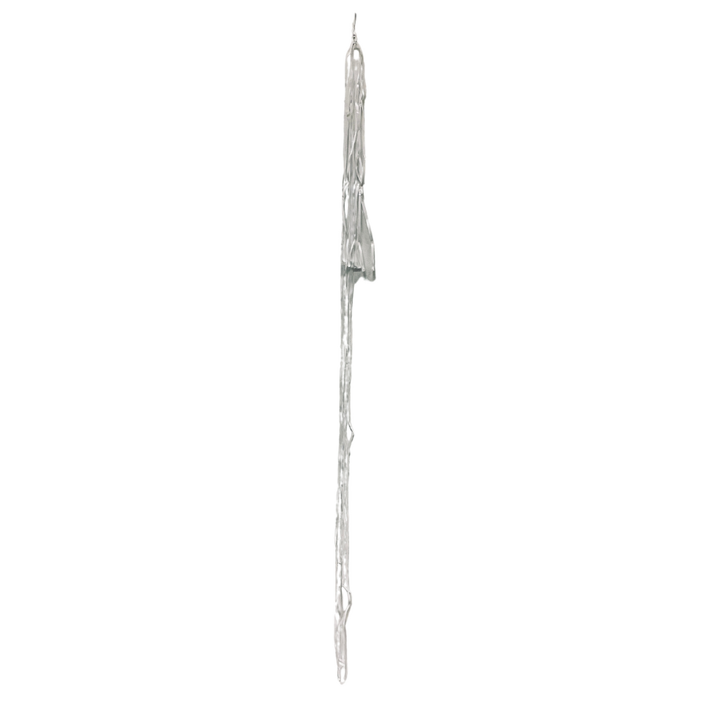 White Hanging Streamer Balloon Tails