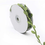 Greenery Leaf Ribbon Balloon Tail