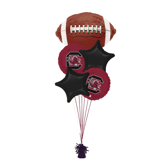 Football Team USC Gamecock Balloon Bouquet