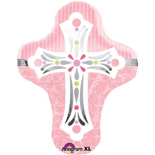 Communion or Baptism Cross Balloon