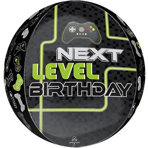 Next Level Birthday Orbz Foil Balloon (16 Inch)