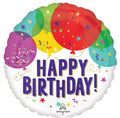 Happy Birthday Balloons 18" Foil Balloon