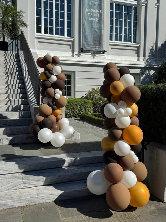 Custom 5 Foot Organic Balloon Column
