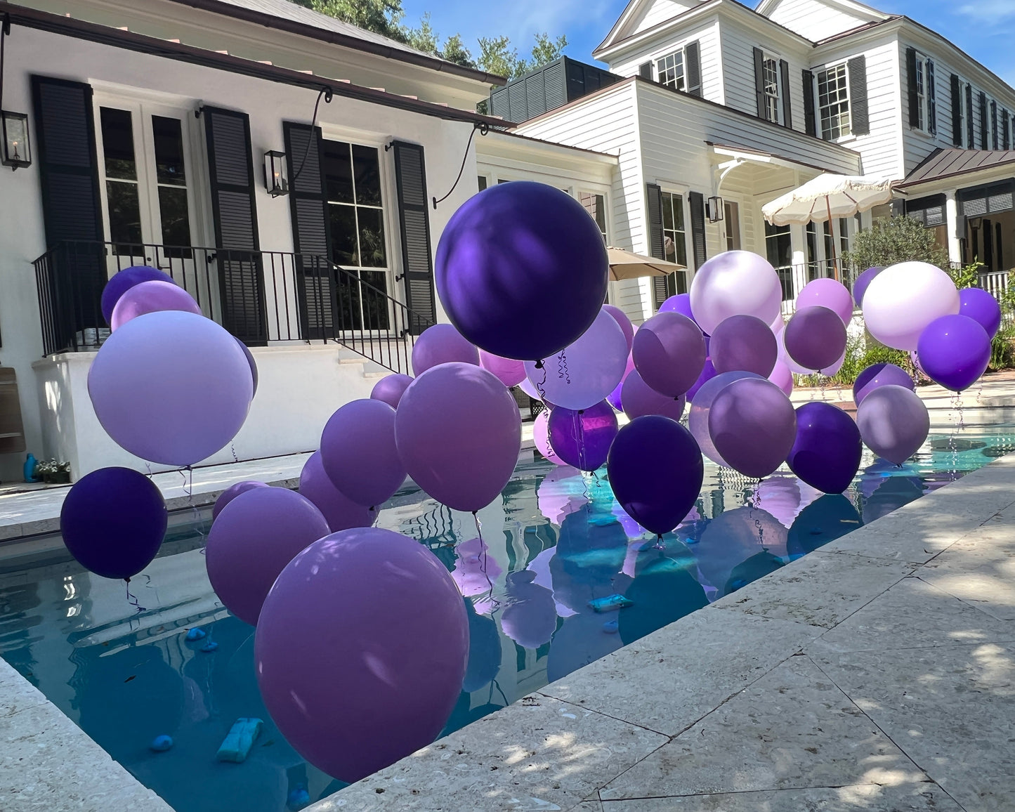 Choose Your Own Colors - Large Latex Balloons Pool Package