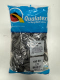 Silver Solid 5" Latex Bag (Old Quality)