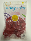 Crystal Clearz Magneta Pink Solid 5" Latex Bag
