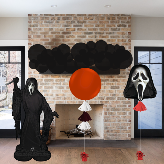 Scream Ghost Face Balloon Decor Package