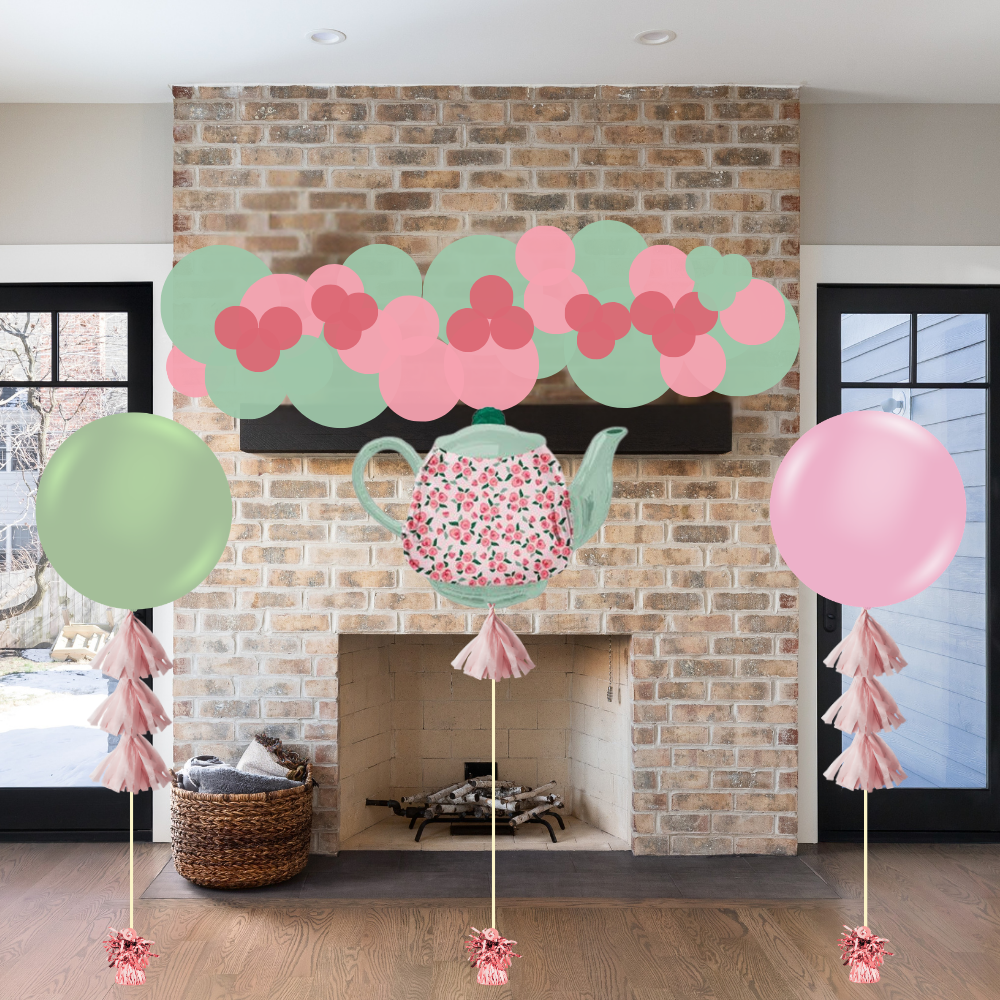Garden Tea Party Balloon Decor Package