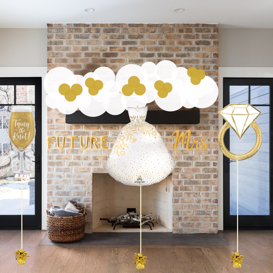 Future Mrs Bachelorette Balloon Decor Package