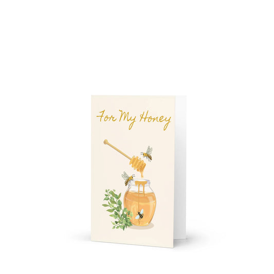 For My Honey Greeting Card