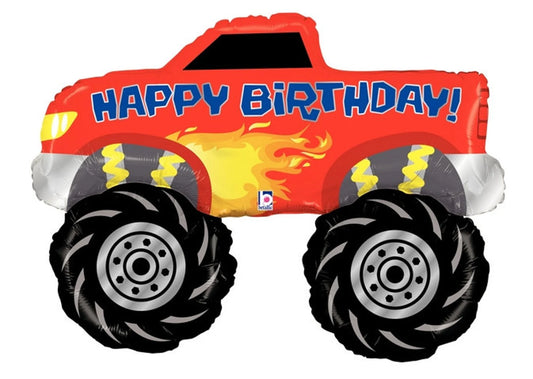Monster Truck Balloon (34 Inch)