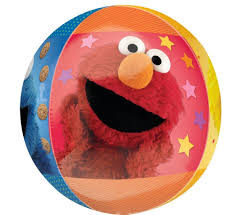 Sesame Street Elmo Orbz Balloon (15 Inch)