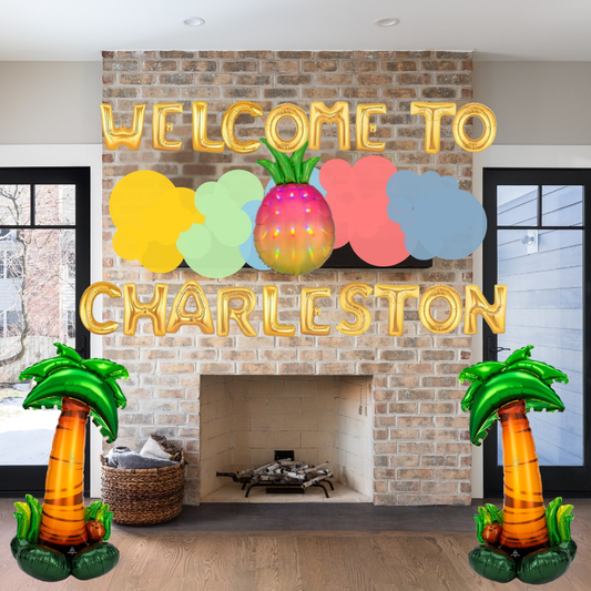 Welcome to Charleston Balloon Decor Package