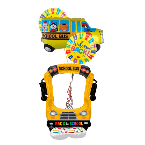 Back to School Trio Bouquet (4 Balloons)